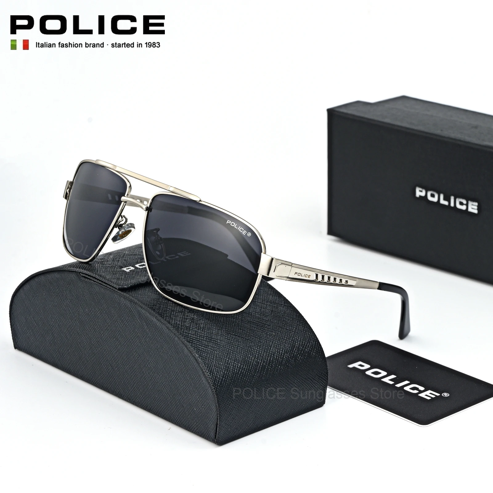 POLICE Luxury Brand UV400 Sunglasses Fashion trend Men Polarized Brand Design Eyewear Male Anti-glare Driving Glasses
POLICE Luxury Brand UV400 Sunglasses Fashion trend Men Polarized Brand Design Eyewear Male Anti-glare Driving Glasses