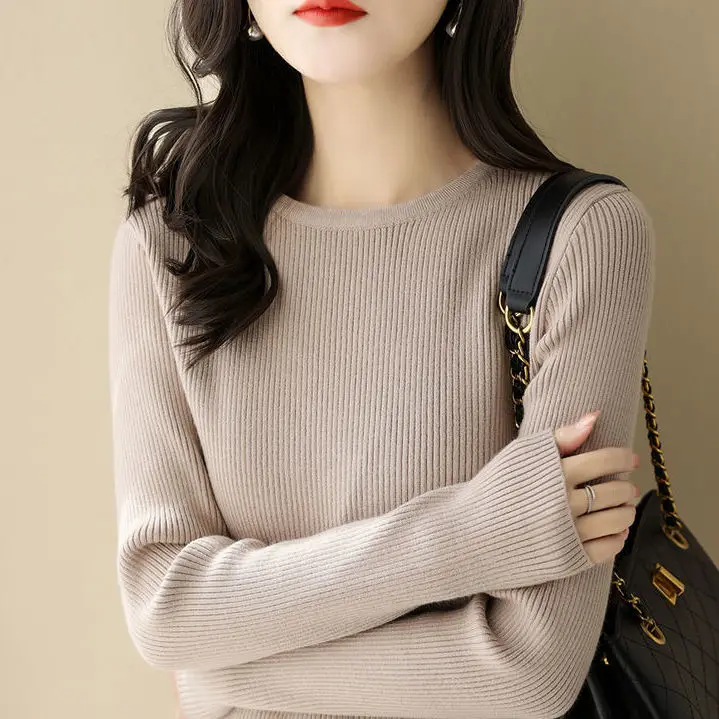 2023 Fashion Solid Warm Thick Loose Sweater Women Elegant O-neck Long Sleeve Knitted Pullover Top Autumn Female Tops Jumper C179
2023 Fashion Solid Warm Thick Loose Sweater Women Elegant O-neck Long Sleeve Knitted Pullover Top Autumn Female Tops Jumper C179