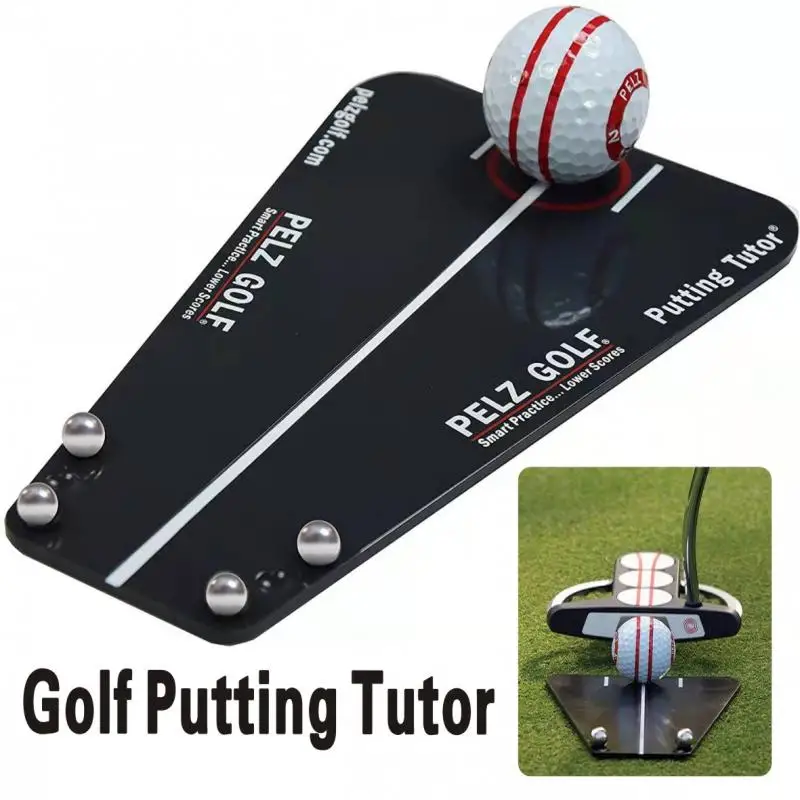 

Golf Putting Tutor Practice Training Aids Pelz Golf DP4007 Putting Tutor black standard A Dave Pelz Short Game (Putting)