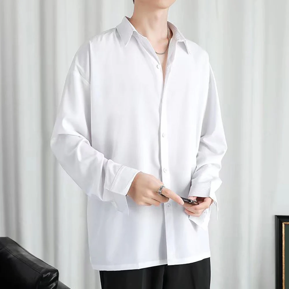 For Men Men Shirt Shirt Comfortable Blouses Single Breasted Shirt Solid Long Sleeved Shirt Affordable Brand New
For Men Men Shirt Shirt Comfortable Blouses Single Breasted Shirt Solid Long Sleeved Shirt Affordable Brand New