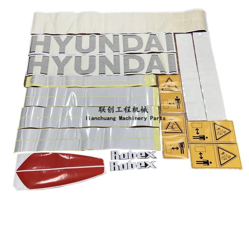Для Hyundai R R60 80 150 210 225 275 305 9 9TStickers для всего кузова автомобиля значок наклейка экскаватор
Для Hyundai R R60 80 150 210 225 275 305 9 9TStickers для всего кузова автомобиля значок наклейка экскаватор