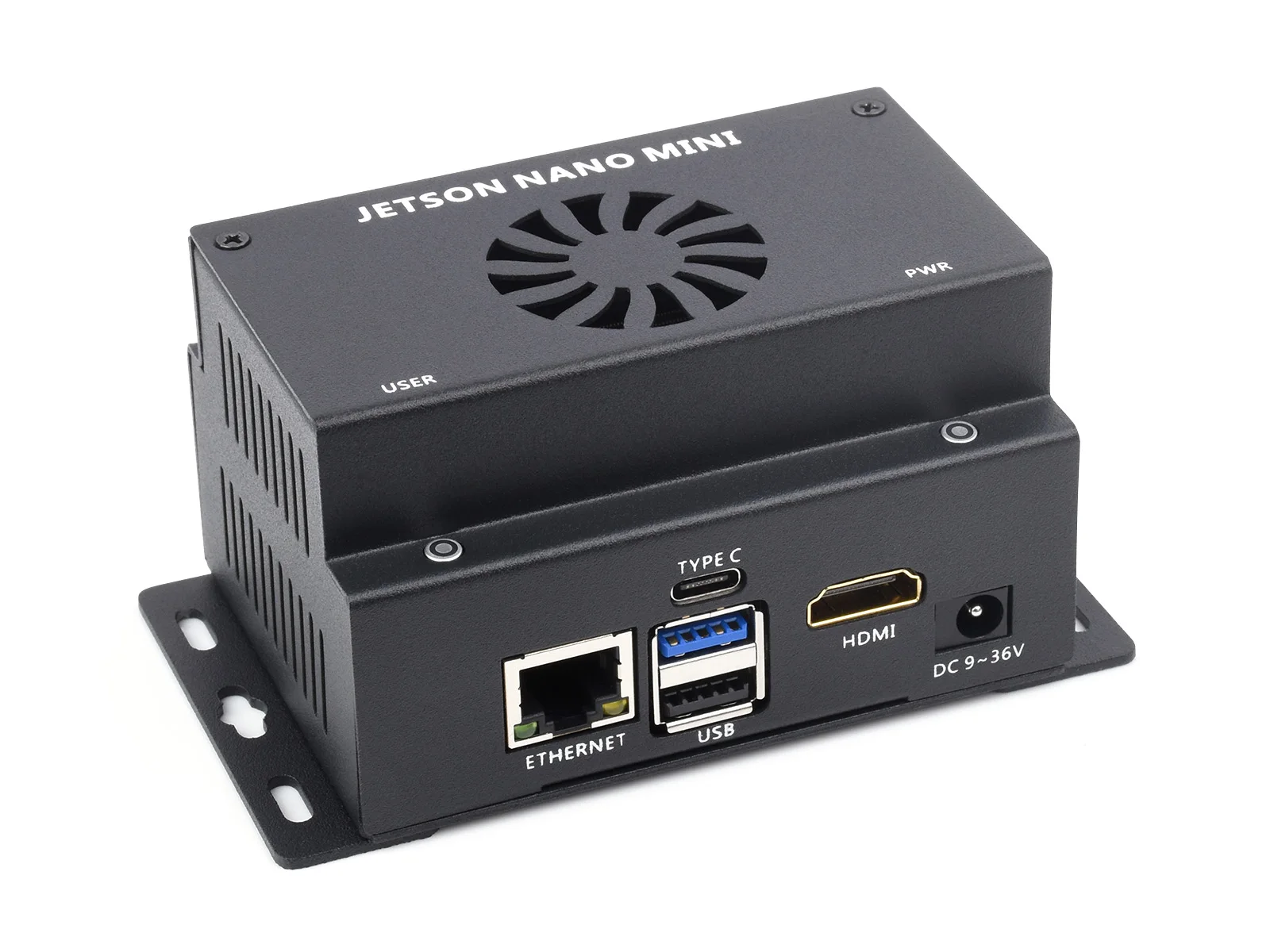Мини-компьютер JETSON NANO MINI на основе нано-модуля Jetson (не входит в комплект), поддерживает установку Wi-Fi или 4G модуля, металлическая фотография
Мини-компьютер JETSON NANO MINI на основе нано-модуля Jetson (не входит в комплект), поддерживает установку Wi-Fi или 4G модуля, металлическая фотография