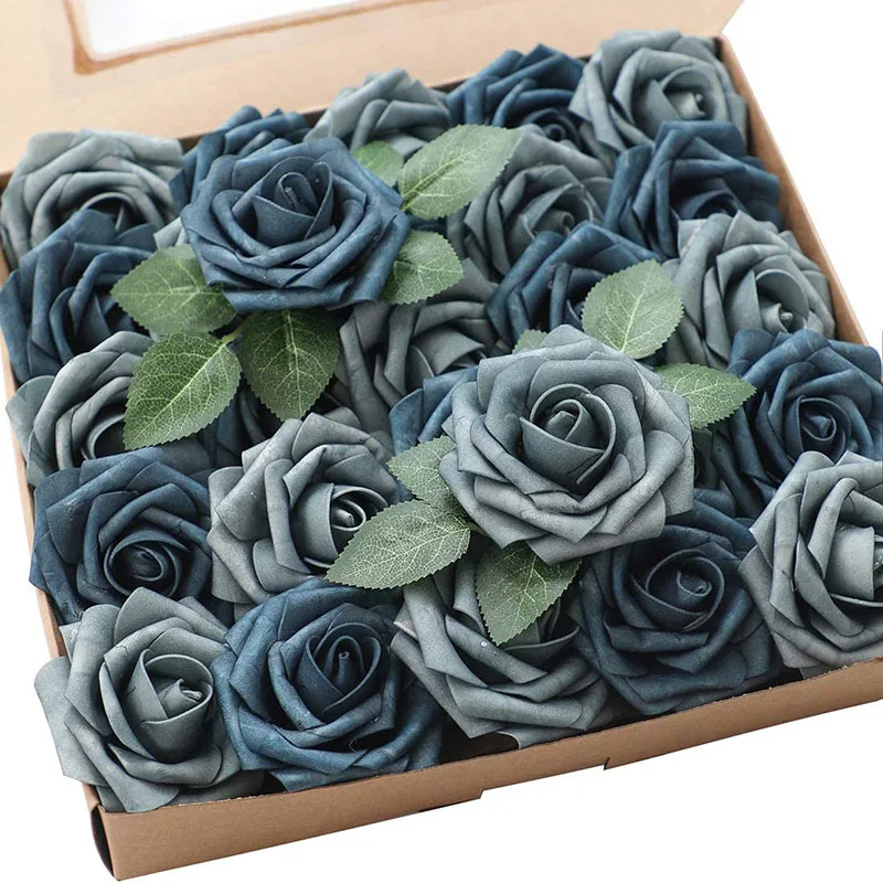 Artificial Flowers 25pcs Foam Fake Roses with Stems for DIY Wedding Bouquets Bridal Shower Centerpieces Floral Arrangement Decor
Artificial Flowers 25pcs Foam Fake Roses with Stems for DIY Wedding Bouquets Bridal Shower Centerpieces Floral Arrangement Decor