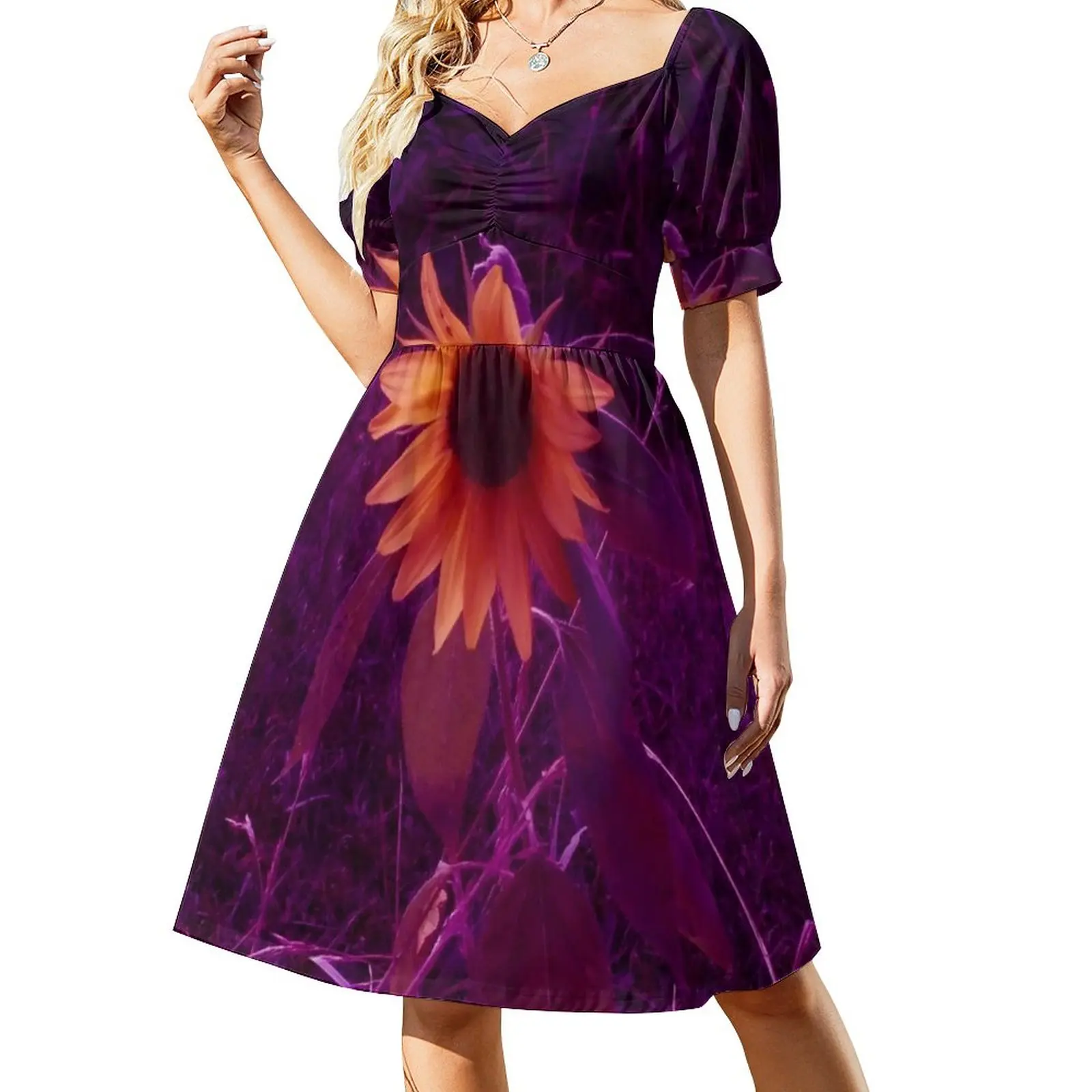 Purple Sunflower Dress Long dresses elegant guest wedding dress Women dresses summer
Purple Sunflower Dress Long dresses elegant guest wedding dress Women dresses summer