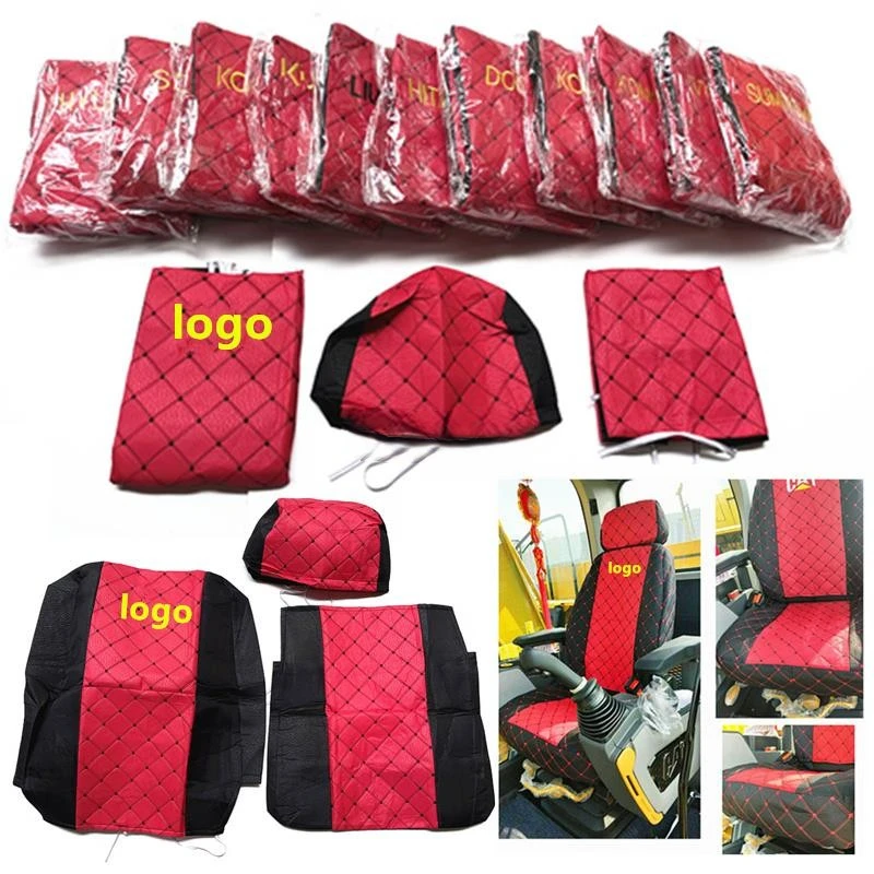 

For Doosan Cat Hitachi Kobelco Sany Hyundai Liugong Komatsu Xcmg Sdlg Kato Kubota Sumitomo Excavator Seat Cover Seat Cover