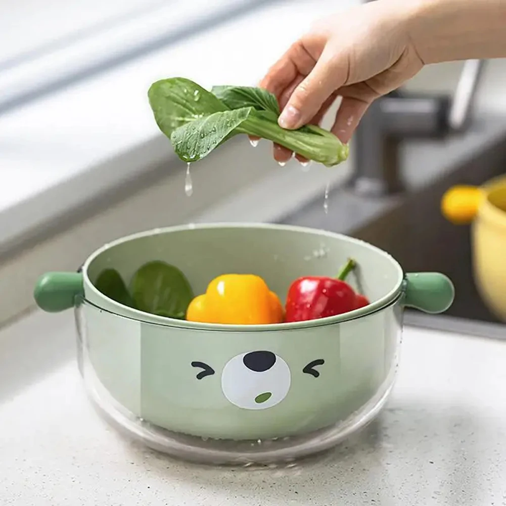Convenient Filter Perfect Kitchen Fruit Washing Basket Features Drainage Kitchen Tool Vegetable Washing Basket
Convenient Filter Perfect Kitchen Fruit Washing Basket Features Drainage Kitchen Tool Vegetable Washing Basket