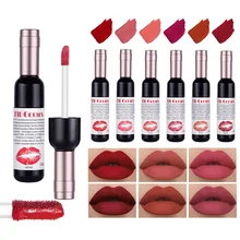 Red Wine Bottle Liquid Lipstick Waterproof Non-Stick Lip Glaze Moisturizing Red Lip Tint Lip Gloss Makeup
Red Wine Bottle Liquid Lipstick Waterproof Non-Stick Lip Glaze Moisturizing Red Lip Tint Lip Gloss Makeup