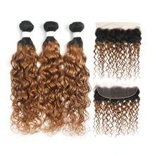 Water Wave Bundles With Frontal 13x4 Brzailian Non-Remy Hair Weave Extensions 3 Bundles With Closure OODHAIR 
Water Wave Bundles With Frontal 13x4 Brzailian Non-Remy Hair Weave Extensions 3 Bundles With Closure OODHAIR