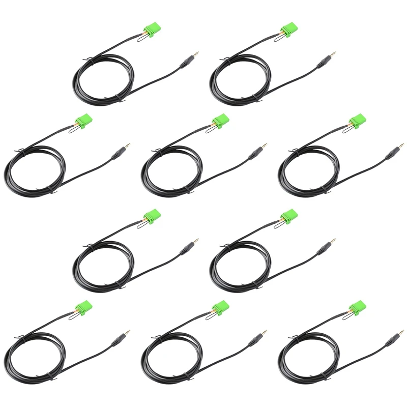 10X 6Pin Green Connector Stereo 3.5MM Jack Audio Aux-In MP3 Cable Wire For Honda Jazz Fit 2002-2006
10X 6Pin Green Connector Stereo 3.5MM Jack Audio Aux-In MP3 Cable Wire For Honda Jazz Fit 2002-2006