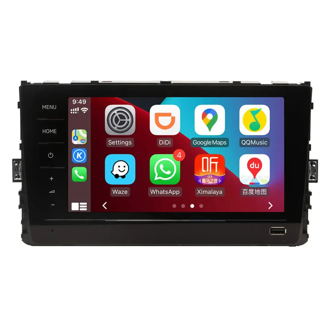 

TOPSOURCE New Genuine radio for Golf MK7/Passat B8/Tiguan mk2/T-roc/T-Cross 2GG035869 full size touch screen Carplay unit RCD520