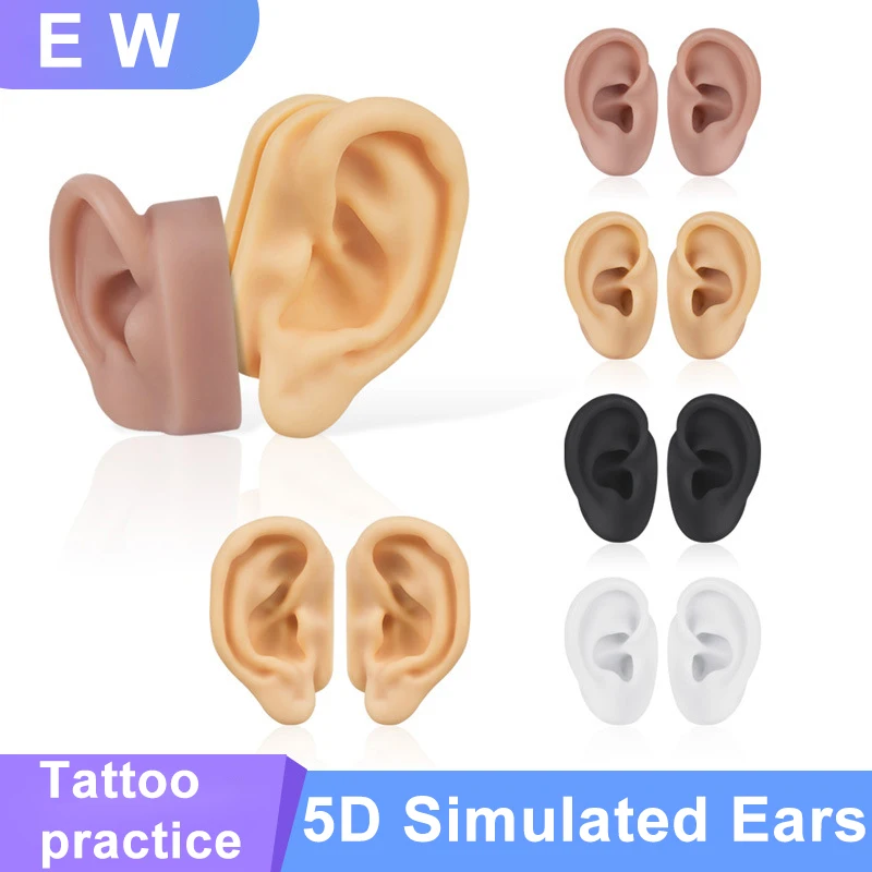 1PCS Soft Silicone Ear Model Tattoo Practice Piercing Jewelry Earring Display Tool Acrylic Display Stand Tattoo Accessories
1PCS Soft Silicone Ear Model Tattoo Practice Piercing Jewelry Earring Display Tool Acrylic Display Stand Tattoo Accessories