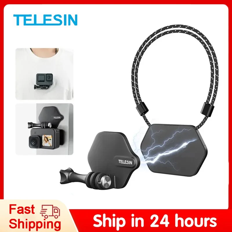 TELESIN Magnetic Action Camera Quick Release Halter Bracket Gopro Accessories Release For GoPro Hero Insta 360 DJI Mobile Phone
TELESIN Magnetic Action Camera Quick Release Halter Bracket Gopro Accessories Release For GoPro Hero Insta 360 DJI Mobile Phone