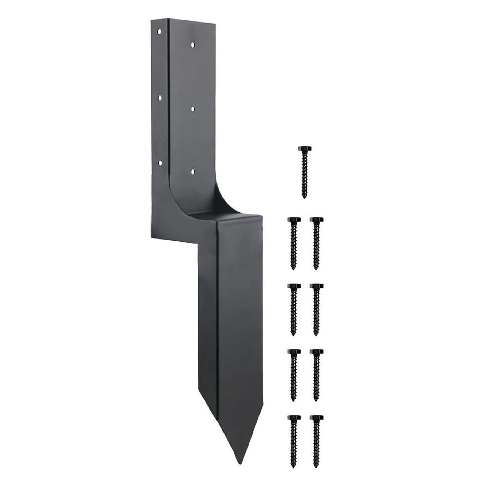 Spike Leaning Suitable For Dirt Ground X Inch Black Coating Easy Installation Ground Spike Design Heavy Duty Steel
Spike Leaning Suitable For Dirt Ground X Inch Black Coating Easy Installation Ground Spike Design Heavy Duty Steel