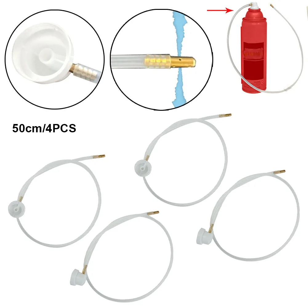4pcs 500mm Extension Hose Aerosol Nozzle 4.5mm Fluid Film Plastic & Metal Fit For Aerosol Cans Spray Washing Accessories
4pcs 500mm Extension Hose Aerosol Nozzle 4.5mm Fluid Film Plastic & Metal Fit For Aerosol Cans Spray Washing Accessories