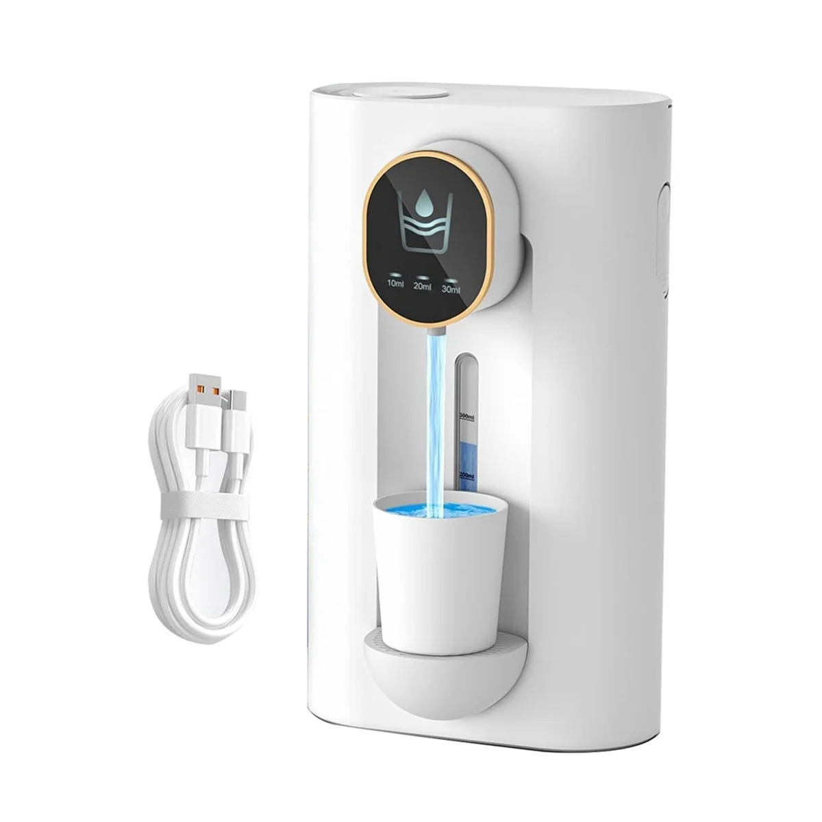 Mouthwash Dispenser for Bathroom, 18.26 Oz (540Ml) Touchless Auto Mouth Wash Dispenser with Magnetic Cups White
Mouthwash Dispenser for Bathroom, 18.26 Oz (540Ml) Touchless Auto Mouth Wash Dispenser with Magnetic Cups White