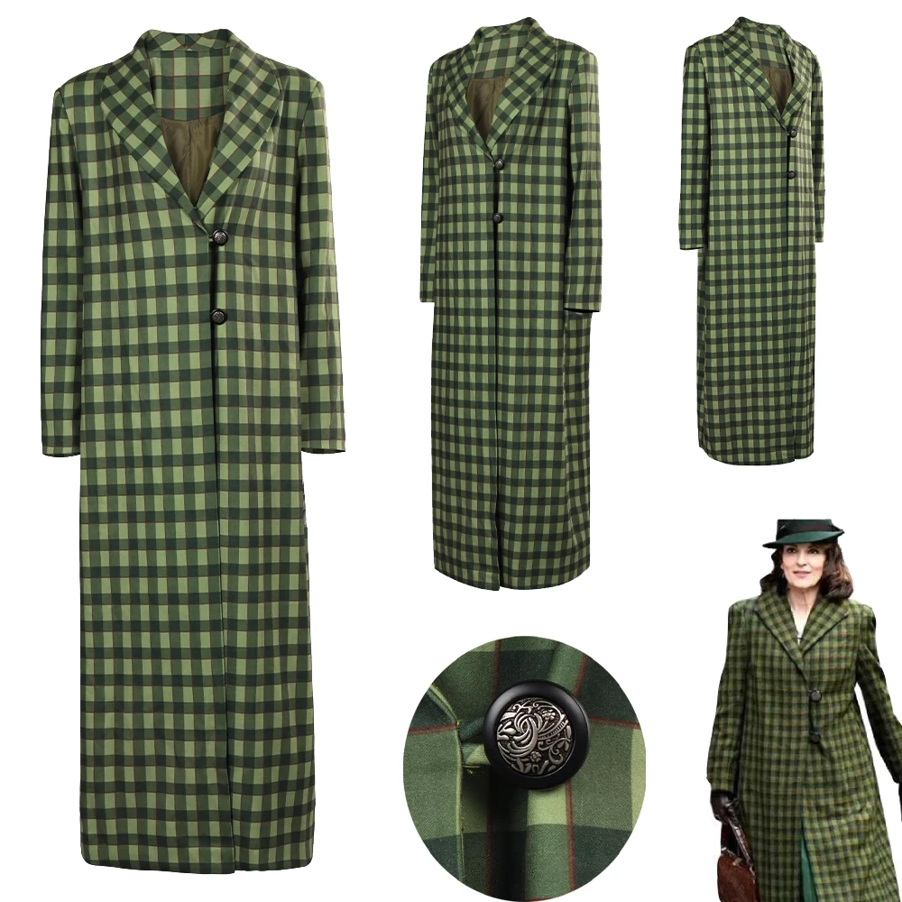 Ariadne Oliver Cosplay Costume Coat 2023 Movie A Haunting In Venice Fantasy Disguise Women Girls Outfits Halloween Roleplay Suit
Ariadne Oliver Cosplay Costume Coat 2023 Movie A Haunting In Venice Fantasy Disguise Women Girls Outfits Halloween Roleplay Suit
