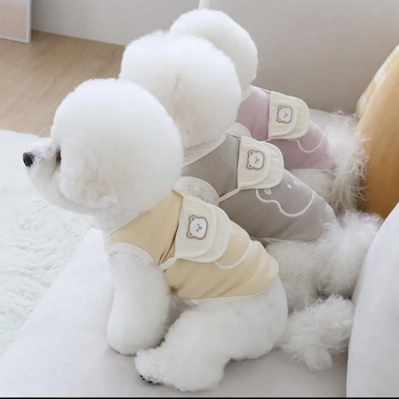 Summer Pet Dogs Clothes Cute Bear Pattern Cotton Dogs Vest Send Bags Puppy For Small Medium Dogs Clothing French Bulldog Perro
Summer Pet Dogs Clothes Cute Bear Pattern Cotton Dogs Vest Send Bags Puppy For Small Medium Dogs Clothing French Bulldog Perro