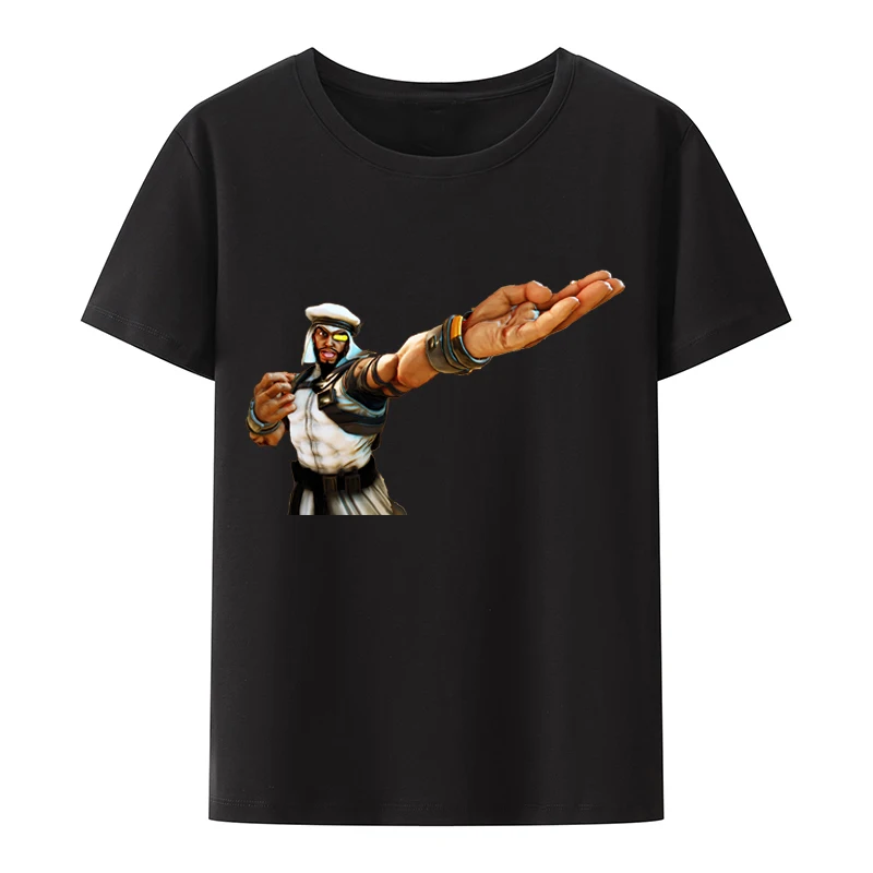 Street Fighters 5 Characters Rashid Cotton T-shirts Close-up of Game Characters Harajuku Short-sleev Graphic Tshirts Hipster
Street Fighters 5 Characters Rashid Cotton T-shirts Close-up of Game Characters Harajuku Short-sleev Graphic Tshirts Hipster