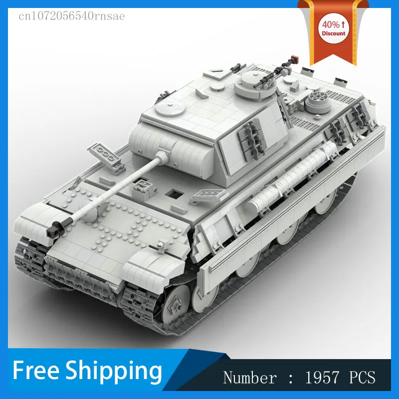 MOC Building Block Remote Contolled Tank 1/16 Scale Model DIY Brick Children's Gifts Assemble Toy Collection Military Series
MOC Building Block Remote Contolled Tank 1/16 Scale Model DIY Brick Children's Gifts Assemble Toy Collection Military Series