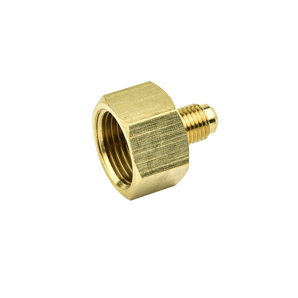 Part Bottle Adapter Accessories 1/4SAE G3/4 Brass Gold Car Conditioner Adapter For R134A Bottle Adapter Useful
Part Bottle Adapter Accessories 1/4SAE G3/4 Brass Gold Car Conditioner Adapter For R134A Bottle Adapter Useful