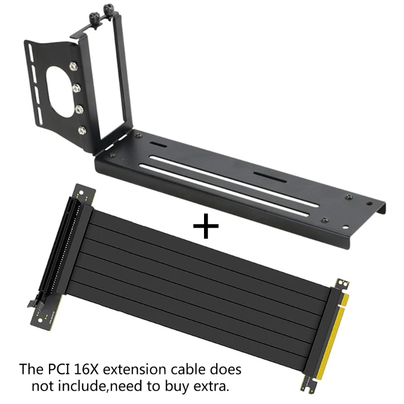 Vertical GPU Bracket PCI Slots Graphics Card Vertical Install Holder kickstand/base ATXcase chassis for GPU RTX3060 3070 P9JB
Vertical GPU Bracket PCI Slots Graphics Card Vertical Install Holder kickstand/base ATXcase chassis for GPU RTX3060 3070 P9JB