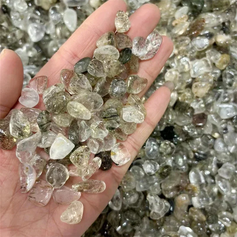 500g Natural Rutiled Quartz Gravel Stone Gravel Crystals Specime Healing Tumbled Stones Home Aquarium Decoration
500g Natural Rutiled Quartz Gravel Stone Gravel Crystals Specime Healing Tumbled Stones Home Aquarium Decoration