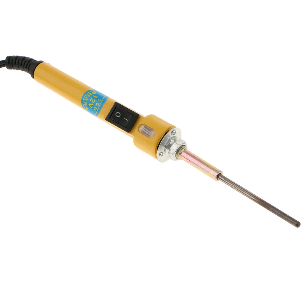 Durable Materials, Safe Use, 12V Soldering Iron, Quick Heating Power Tool, External Heating, High Efficiency and Energy Saving
Durable Materials, Safe Use, 12V Soldering Iron, Quick Heating Power Tool, External Heating, High Efficiency and Energy Saving