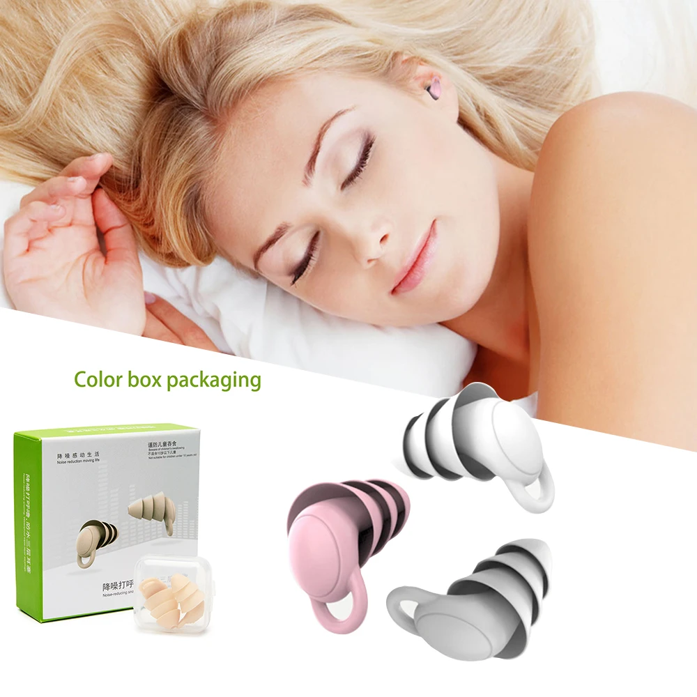 Silicone Sleeping Earplugs Soft Ear Plugs Invisible Noise Cancelling Ear Plugs Anti-Snoring Student Sound Reduction Colorful
Silicone Sleeping Earplugs Soft Ear Plugs Invisible Noise Cancelling Ear Plugs Anti-Snoring Student Sound Reduction Colorful