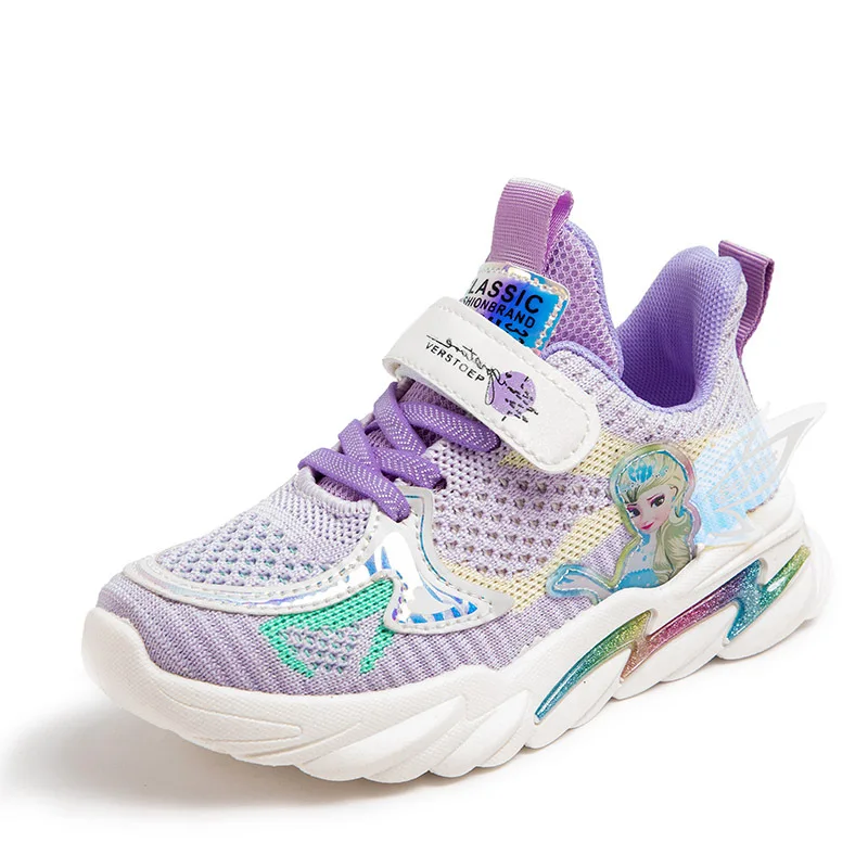 Disney Children Cartoon Freezing ELSA Princess Girl Skating Soft Soft Casual Shoes Student Sports Running Shoes
Disney Children Cartoon Freezing ELSA Princess Girl Skating Soft Soft Casual Shoes Student Sports Running Shoes
