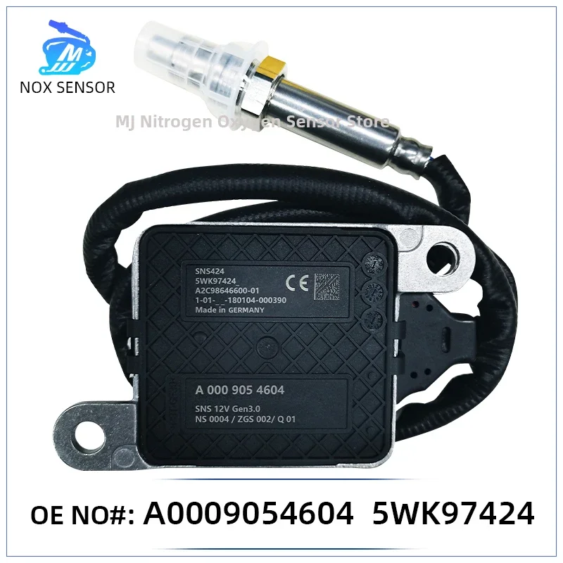

5WK97424 A0009054604 5WK9 7424 A 000 905 46 04 Original New Nitrogen Oxygen NOx Sensor For Mercedes-Benz E-CLASS W213 W238 CLS W