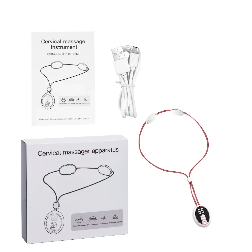Portable Multi-mode Neck Protector Home Hanging Neck Pulse Shoulder Cervical Constant Temperature Heating Massager Neck Massager
Portable Multi-mode Neck Protector Home Hanging Neck Pulse Shoulder Cervical Constant Temperature Heating Massager Neck Massager