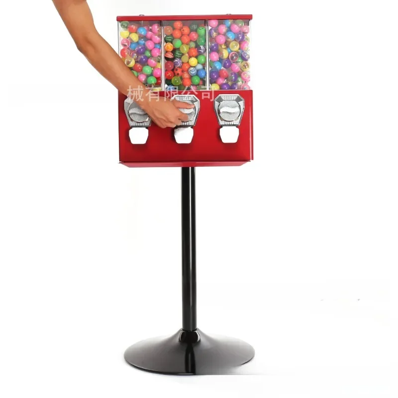 Indoor and Outdoor Toy Vending Machine Childrens Gum Three Head Coin-operated Entertainment Machine Products
Indoor and Outdoor Toy Vending Machine Childrens Gum Three Head Coin-operated Entertainment Machine Products