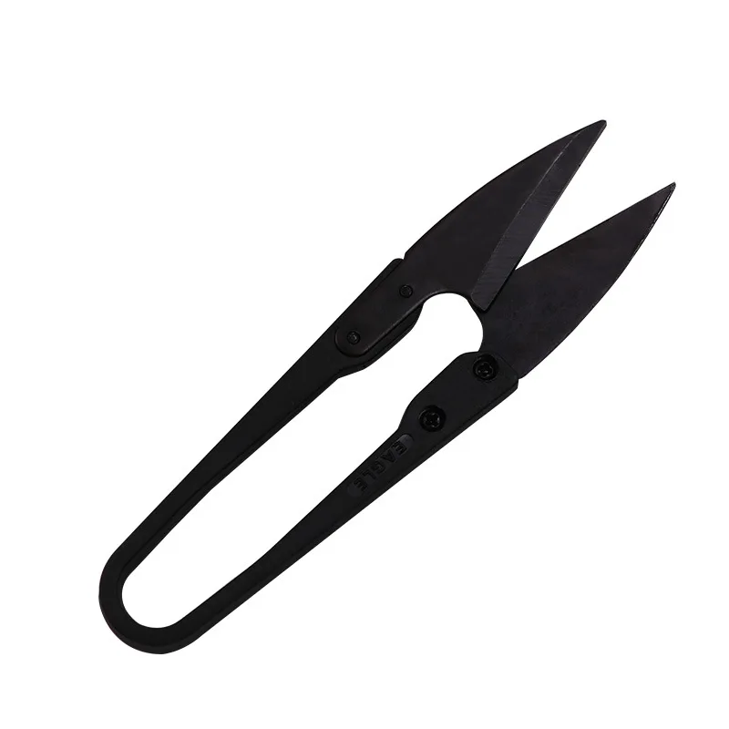 50pc Black Plastic Handle Steel Stitch U-Shape Use Scissors Cut Fishing Line Trimming Nipper Essential Cross Accessories
50pc Black Plastic Handle Steel Stitch U-Shape Use Scissors Cut Fishing Line Trimming Nipper Essential Cross Accessories