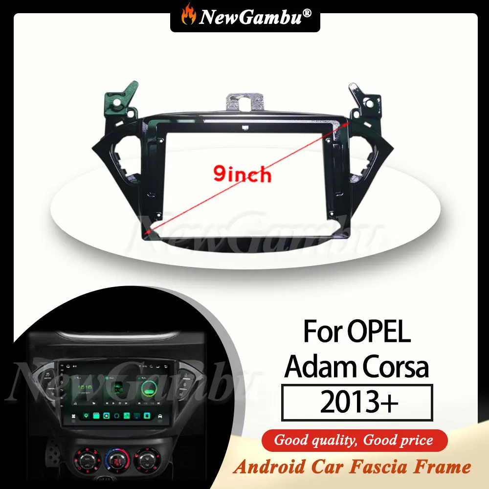 9-дюймовый автомобильный радиоприемник NewGambu, подходит для OPEL Adam Corsa 2013 +, рамка, DVD, GPS, Mp5, ABS, ПК, пластиковая панель, панель приборной панели, плоская рамка
9-дюймовый автомобильный радиоприемник NewGambu, подходит для OPEL Adam Corsa 2013 +, рамка, DVD, GPS, Mp5, ABS, ПК, пластиковая панель, панель приборной панели, плоская рамка
