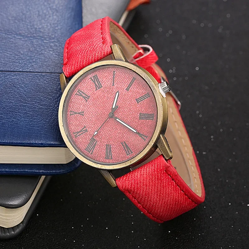 Relogio Feminino Casual Bracelet Ladies Watch Personality Trend Ladies Denim Strap Female Student Fashion Watch Orologio Donna
Relogio Feminino Casual Bracelet Ladies Watch Personality Trend Ladies Denim Strap Female Student Fashion Watch Orologio Donna