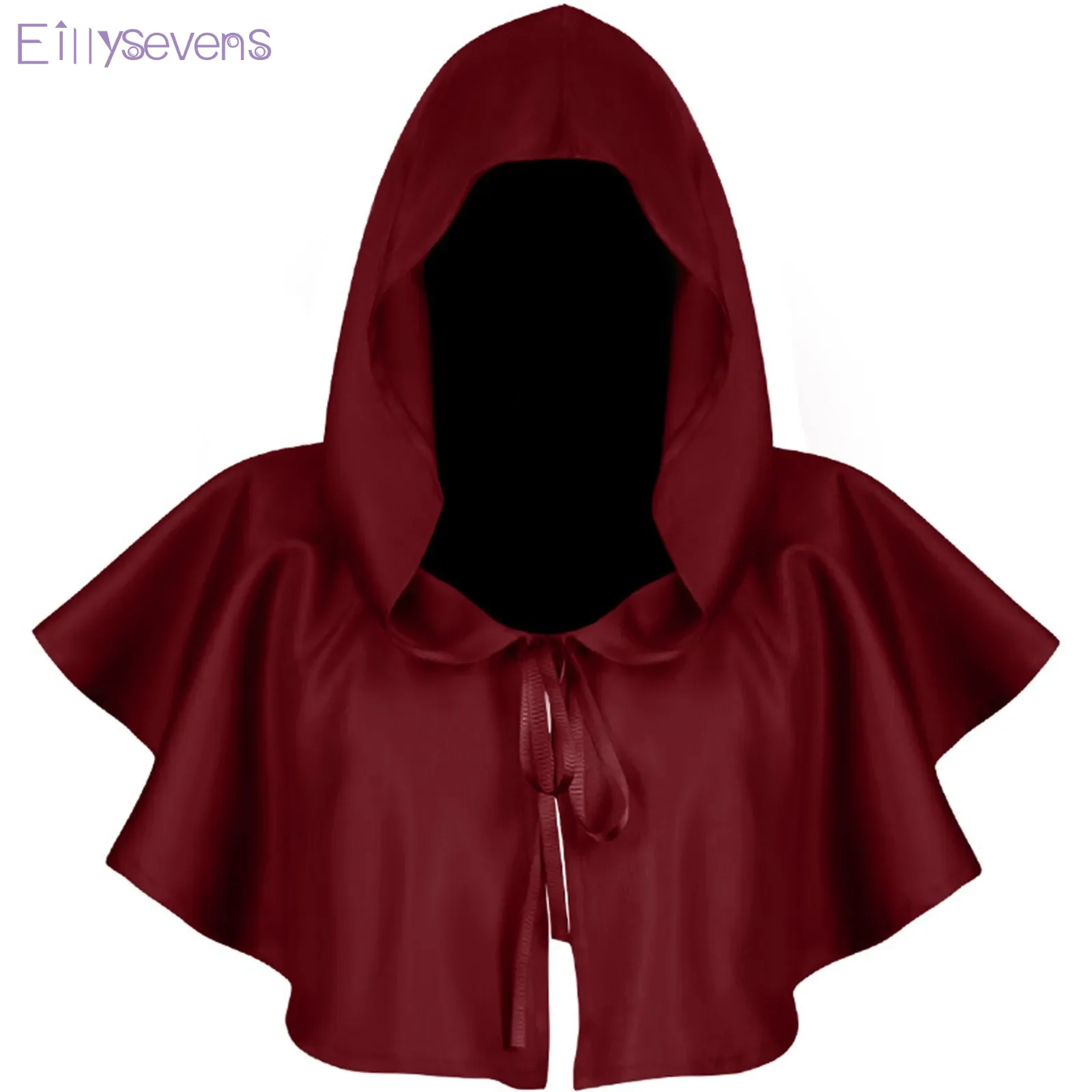 Halloween Death cloak hooded COS costume solid color mysterious cape stage costume medieval sorcery headgear Masquerade cosplay
Halloween Death cloak hooded COS costume solid color mysterious cape stage costume medieval sorcery headgear Masquerade cosplay