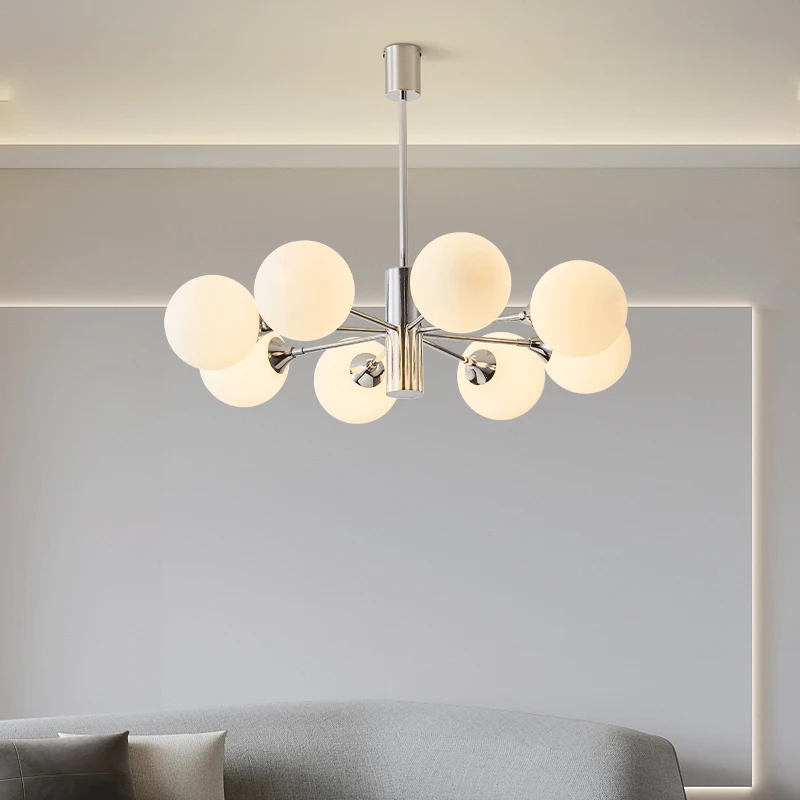 Living Chandelier Lamp Bauhaus Retro Simple Medieval Study Nordic Creative Magic Bean Bedroom Dining Room Glass Ball G9 Bulb
Living Chandelier Lamp Bauhaus Retro Simple Medieval Study Nordic Creative Magic Bean Bedroom Dining Room Glass Ball G9 Bulb