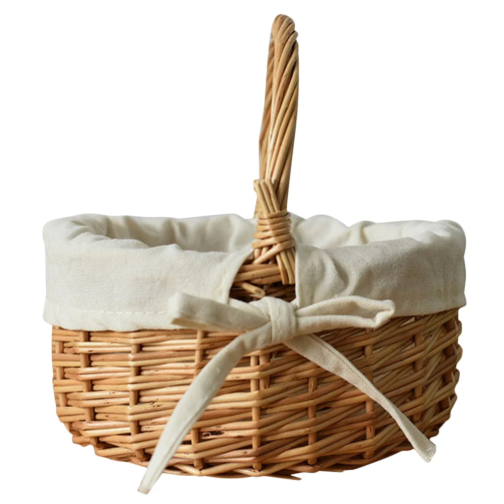 Rattan Basket Wicker Picnic Hand-made Vegetable Blanket Fruits Cotton Woven Food
Rattan Basket Wicker Picnic Hand-made Vegetable Blanket Fruits Cotton Woven Food