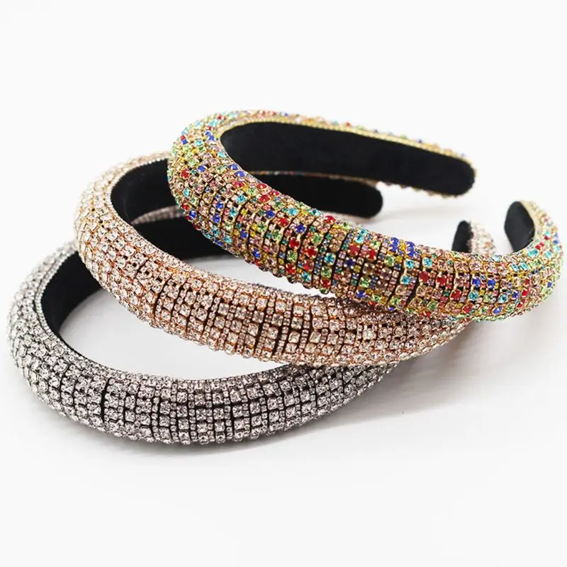 Fashion Shining Colorful Hair Hoop Alloy Headband with Multi Color Stage Party Women Styling Head Wear
Fashion Shining Colorful Hair Hoop Alloy Headband with Multi Color Stage Party Women Styling Head Wear