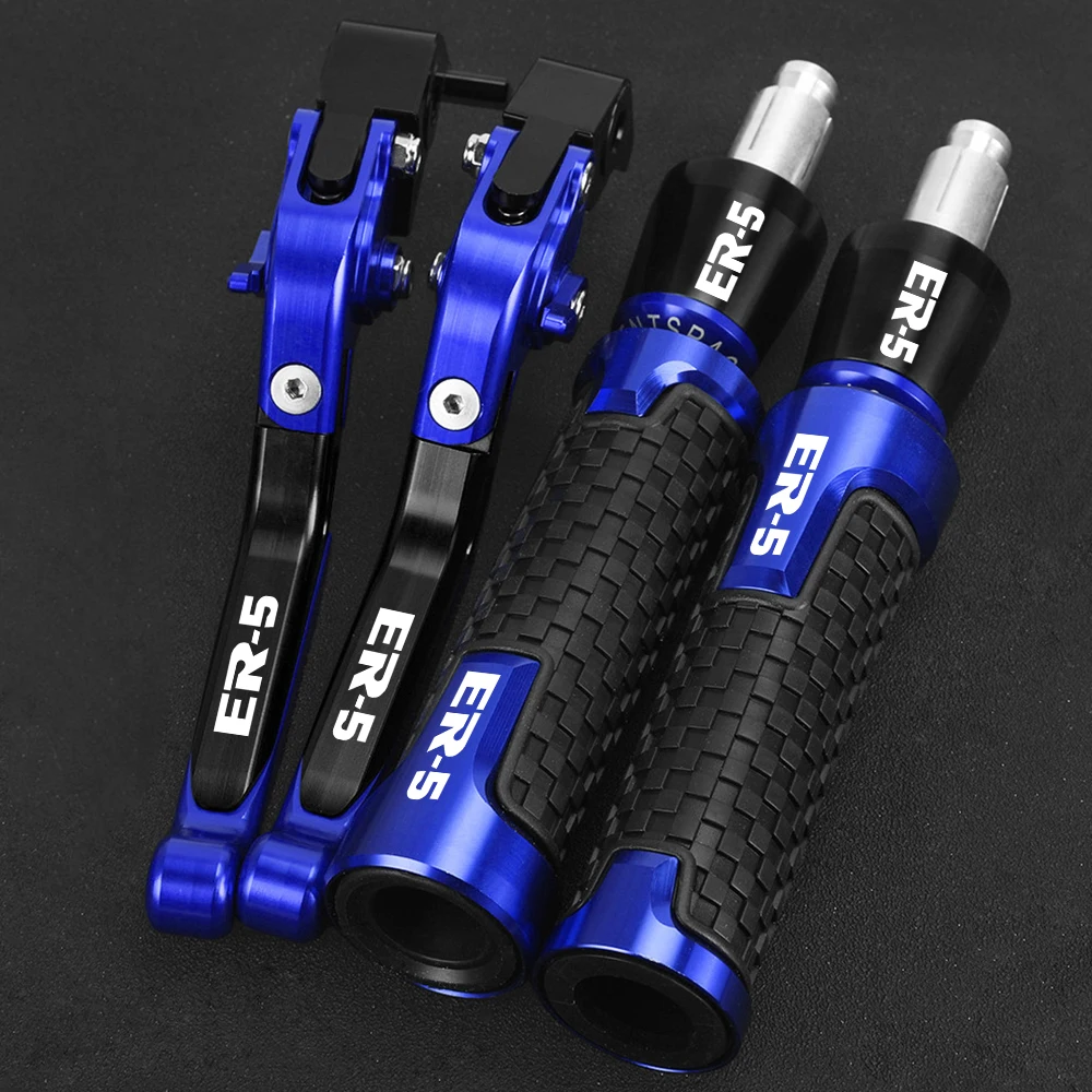 For Kawasaki ER-5 ER5 ER 5 1997-2006 2005 2004 Motorcycle Accessories Brake Clutch Levers & Handlebar grips ends Handle bar grip
For Kawasaki ER-5 ER5 ER 5 1997-2006 2005 2004 Motorcycle Accessories Brake Clutch Levers & Handlebar grips ends Handle bar grip