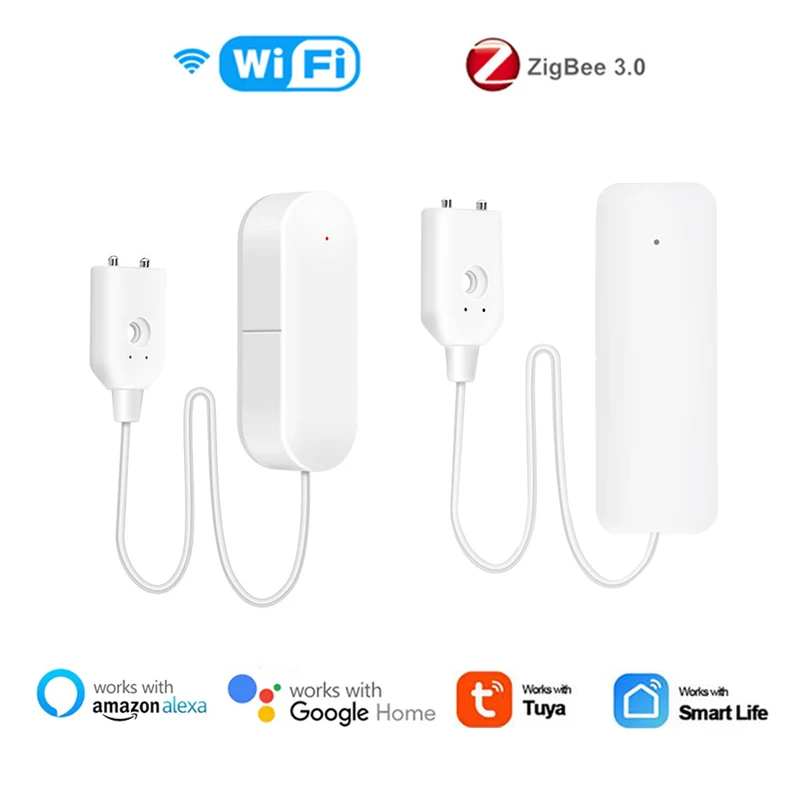 Датчик утечки воды Tuya ZigBee, Wi-Fi датчик для утечки воды, работает с приемником Zigbee для умного дома
Датчик утечки воды Tuya ZigBee, Wi-Fi датчик для утечки воды, работает с приемником Zigbee для умного дома