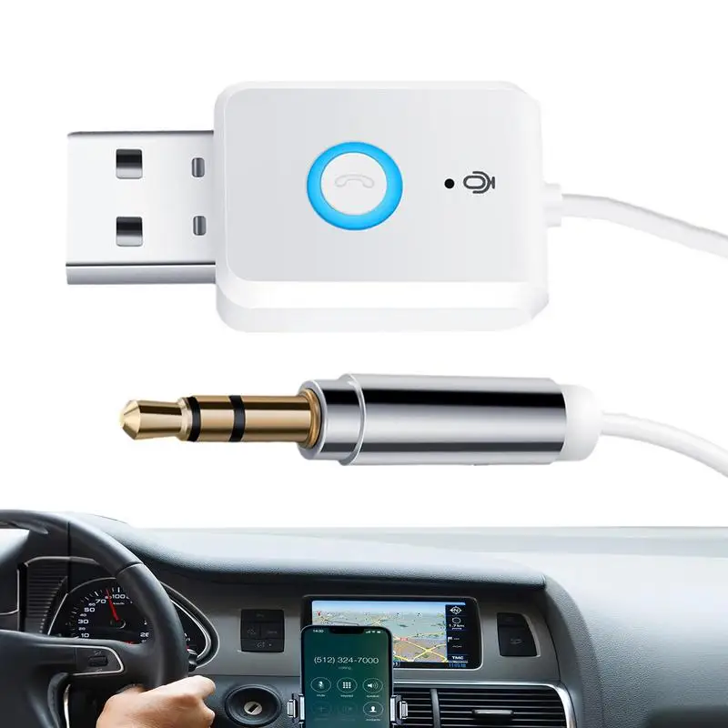 Portable USB Auxe Adapter Handsfree Wireless Plug And Play USB Dongle Car Jack Audio Receiver Transmitter For Home Stereo PC TV
Portable USB Auxe Adapter Handsfree Wireless Plug And Play USB Dongle Car Jack Audio Receiver Transmitter For Home Stereo PC TV
