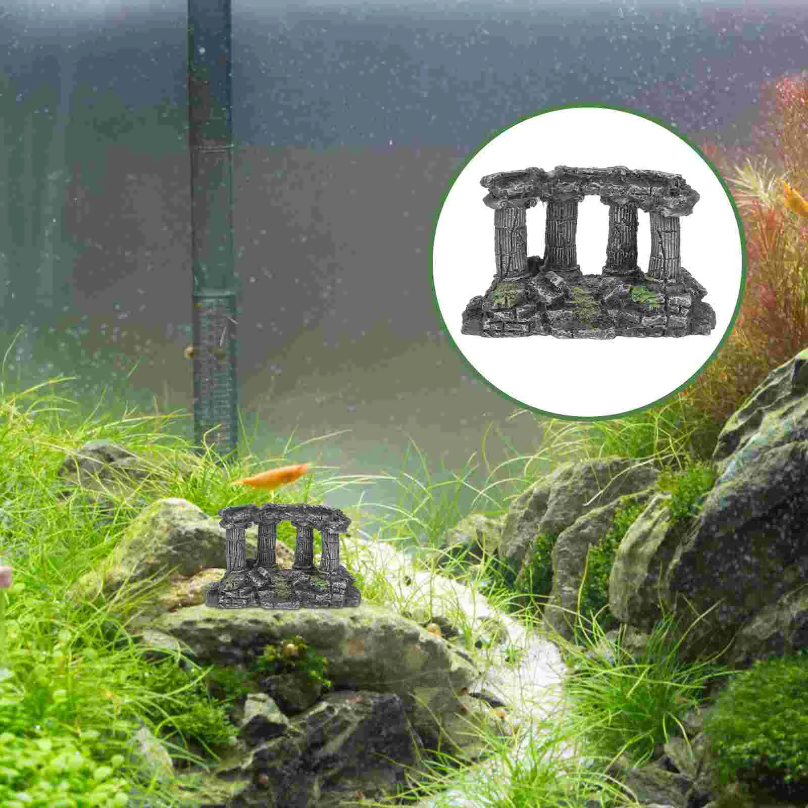 Aquarium Decorations Roman Column Decoration Aquarium Fish Tank Decorate Resin Castle for Decorations Landscape Shrimp Hide
Aquarium Decorations Roman Column Decoration Aquarium Fish Tank Decorate Resin Castle for Decorations Landscape Shrimp Hide