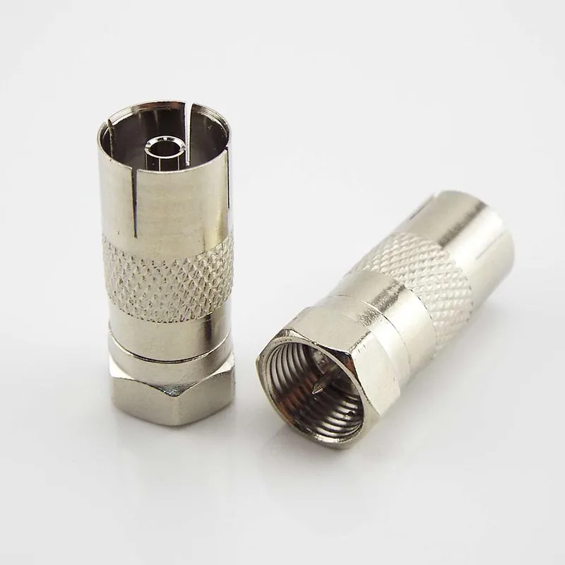2/5/10pcs Nickel-plated F Type Male Plug Connector Adaptor Socket to RF Coax For TV Aerial Female RF Adapter Adaptors
2/5/10pcs Nickel-plated F Type Male Plug Connector Adaptor Socket to RF Coax For TV Aerial Female RF Adapter Adaptors