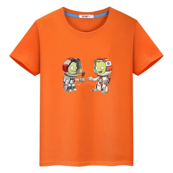 Kerball Raum programm T-Shirts Kurzarm Sommer Cartoon T-Shirt Baumwolle hochwertige lässige T-Shirt Kawaii Grafik T-Shirts