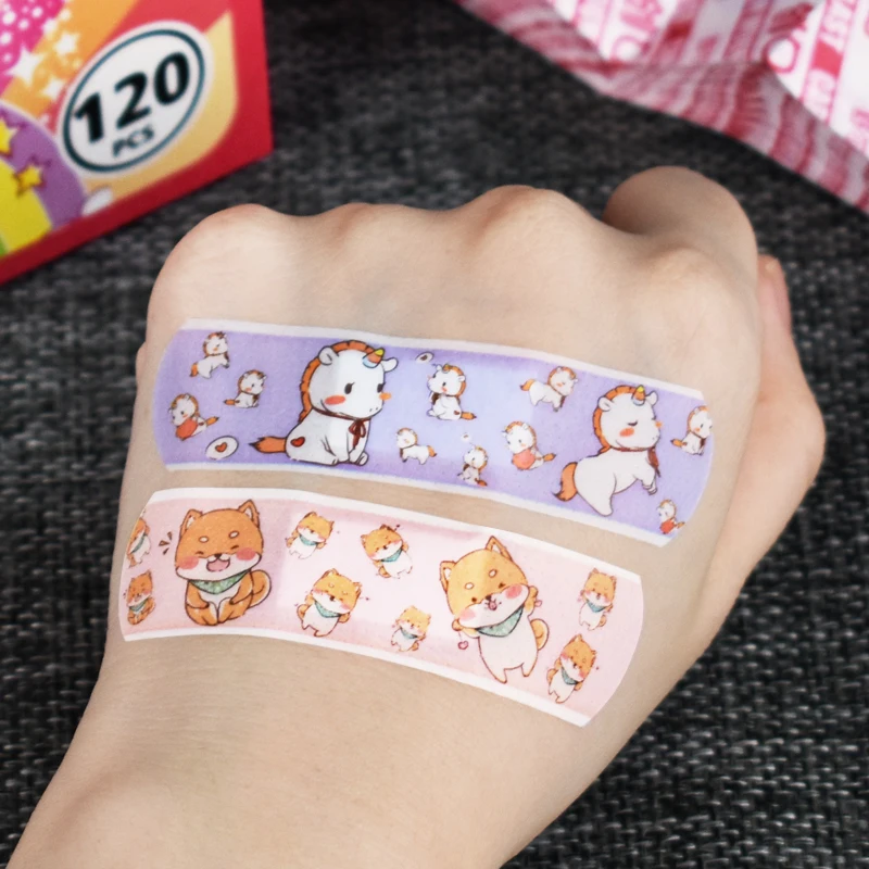 120pcs/bag Cartoon Skin Patches Adhesive Bandage for Children Baby Breathable Band Aid Wound Dressing Patch Tape
120pcs/bag Cartoon Skin Patches Adhesive Bandage for Children Baby Breathable Band Aid Wound Dressing Patch Tape