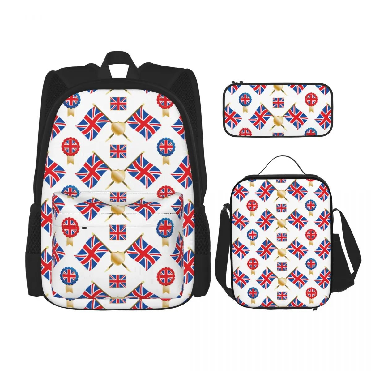 3 Pcs/Set School Backpack for Girls Children Schoolbags Kids School Pencil Case Lunchbox Flags And Emblems Print
3 Pcs/Set School Backpack for Girls Children Schoolbags Kids School Pencil Case Lunchbox Flags And Emblems Print