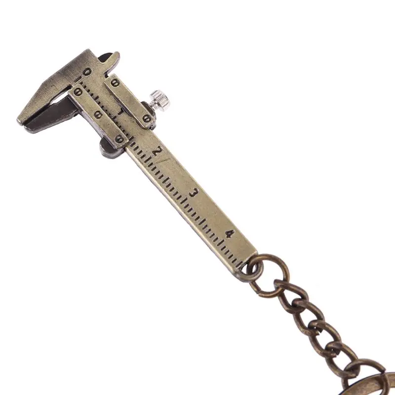 Portable Mini Vernier Caliper for Key Ring Alloy Calipers Gauge Slide Ruler Keyc
Portable Mini Vernier Caliper for Key Ring Alloy Calipers Gauge Slide Ruler Keyc