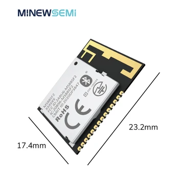 무선 송수신기 리시버 블루투스 BLE 5.0 모듈, 메시 nRF52840 RF 모듈, 2.4GHz MS88SF2 송신기, 신제품