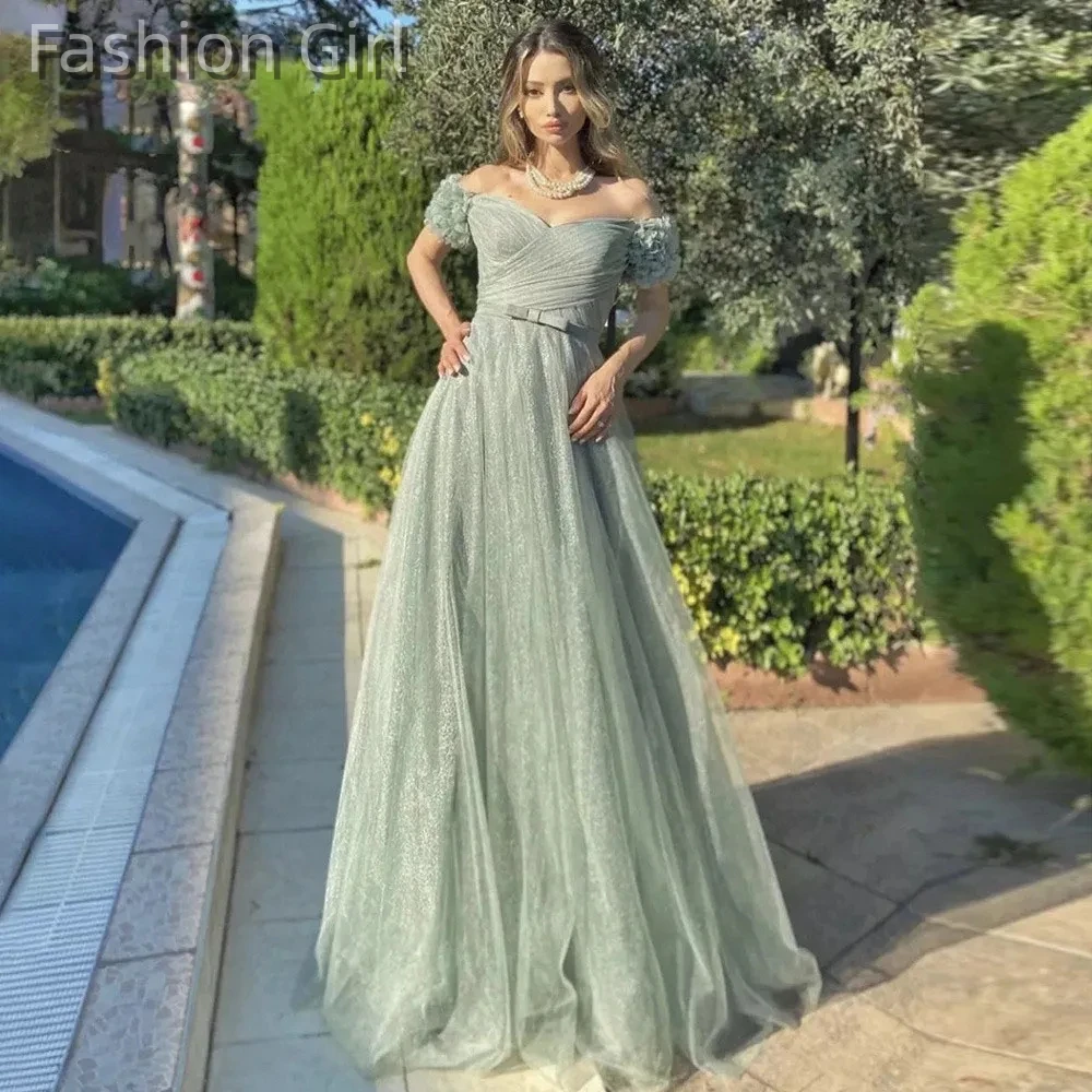 Off The Shoulder Green Pleat Prom Cocktail of Formal Dresses for Women Party Wedding Evening Gown Long Dress Robe Elegant Gowns
Off The Shoulder Green Pleat Prom Cocktail of Formal Dresses for Women Party Wedding Evening Gown Long Dress Robe Elegant Gowns